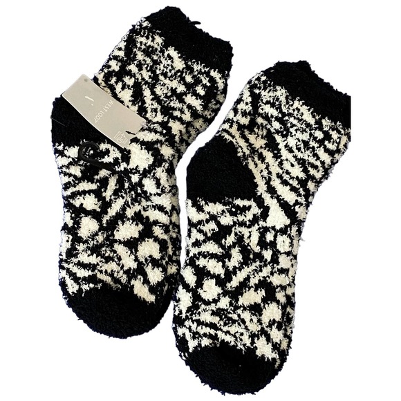 West Loop Cozy Fuzzy Liner Socks 2 PAIR SZ shoe 4-10 - Picture 1 of 5